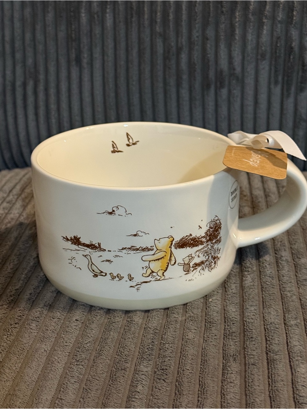 Rae Dunn x Disney Winnie the Pooh Soup Mug ‘Where shall we wander off to today?’